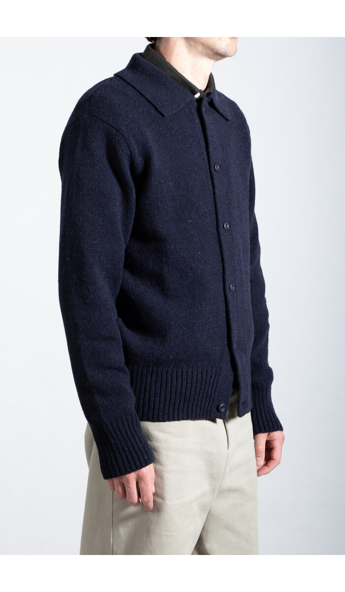 Parages Parages Vest / Sheperd Cardigan / Navy
