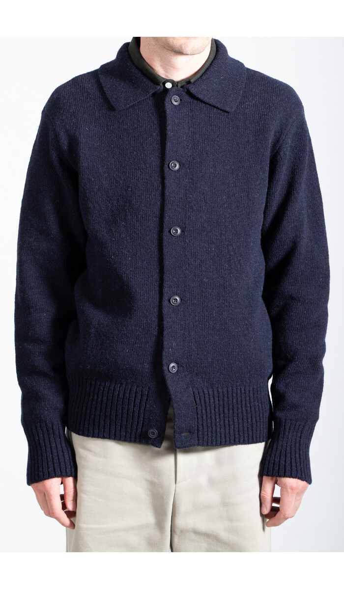 Parages Parages Vest / Sheperd Cardigan / Navy