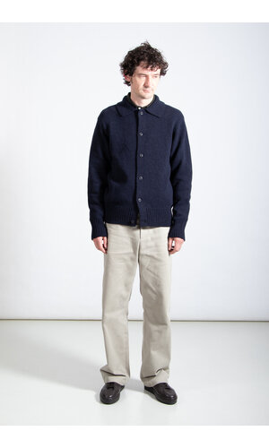 Parages Parages Vest / Sheperd Cardigan / Navy