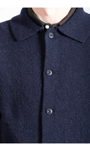 Parages Parages Vest / Sheperd Cardigan / Navy