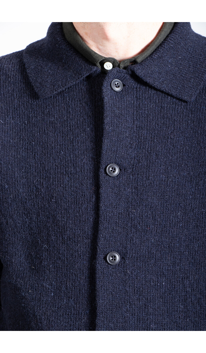 Parages Parages Vest / Sheperd Cardigan / Navy