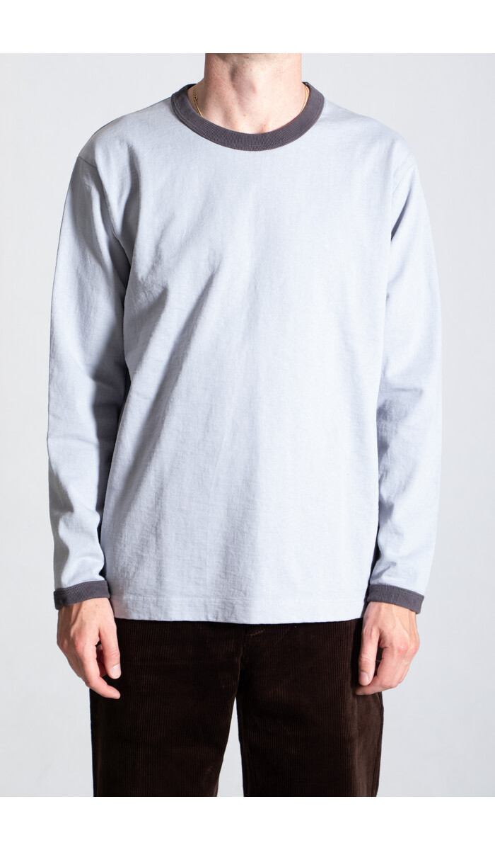 Jackman Jackman T-shirt / Dotsume LS T-shirt / Twilight Blue