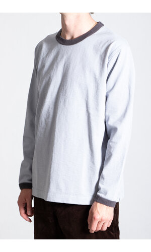 Jackman Jackman T-shirt / Dotsume LS T-shirt / Twilight Blue