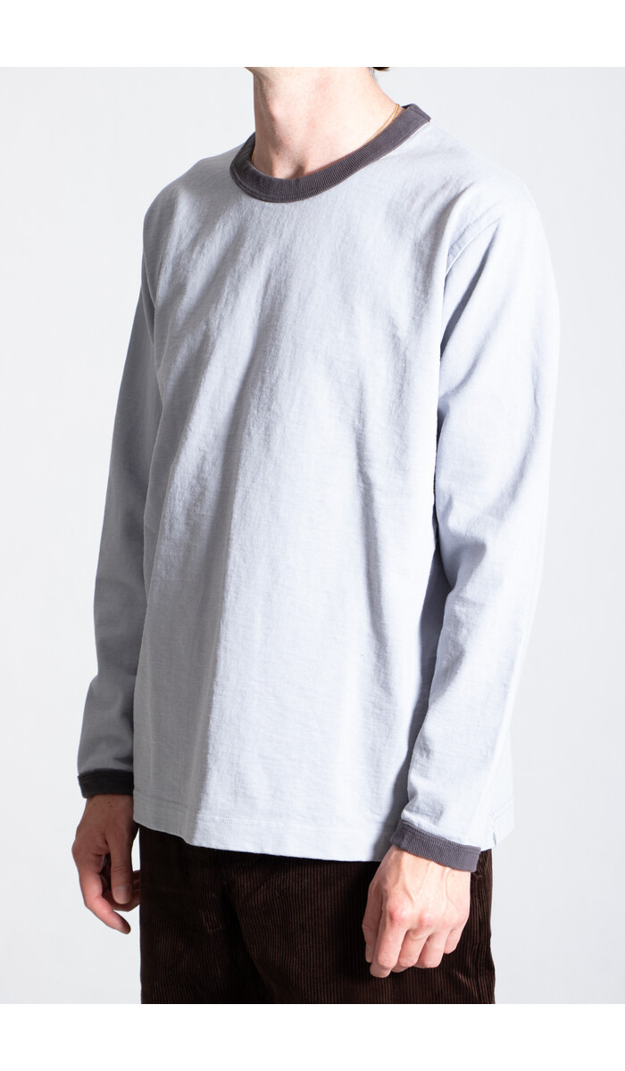 Jackman Jackman T-shirt / Dotsume LS T-shirt / Twilight Blue