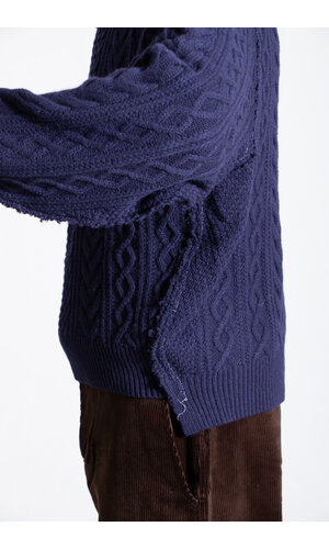 Camiel Fortgens Camiel Fortgens Sweater / Frankenstein Cable / Blueish Purple