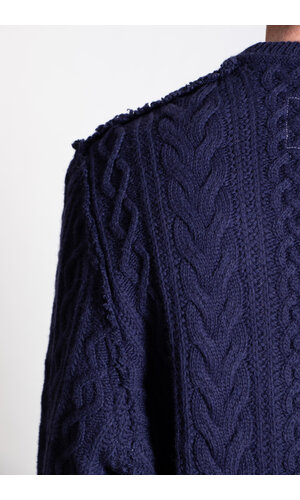 Camiel Fortgens Camiel Fortgens Sweater / Frankenstein Cable / Blueish Purple