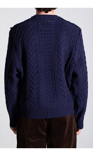 Camiel Fortgens Camiel Fortgens Sweater / Frankenstein Cable / Blueish Purple