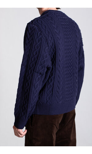 Camiel Fortgens Camiel Fortgens Sweater / Frankenstein Cable / Blueish Purple