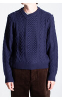 Camiel Fortgens Sweater / Frankenstein Cable / Blueish Purple