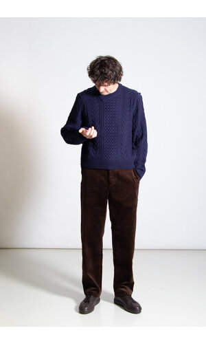 Camiel Fortgens Camiel Fortgens Sweater / Frankenstein Cable / Blueish Purple