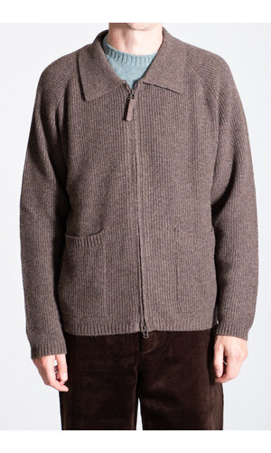 Universal Works Universal Works Vest / Zip Cardigan / Bruin