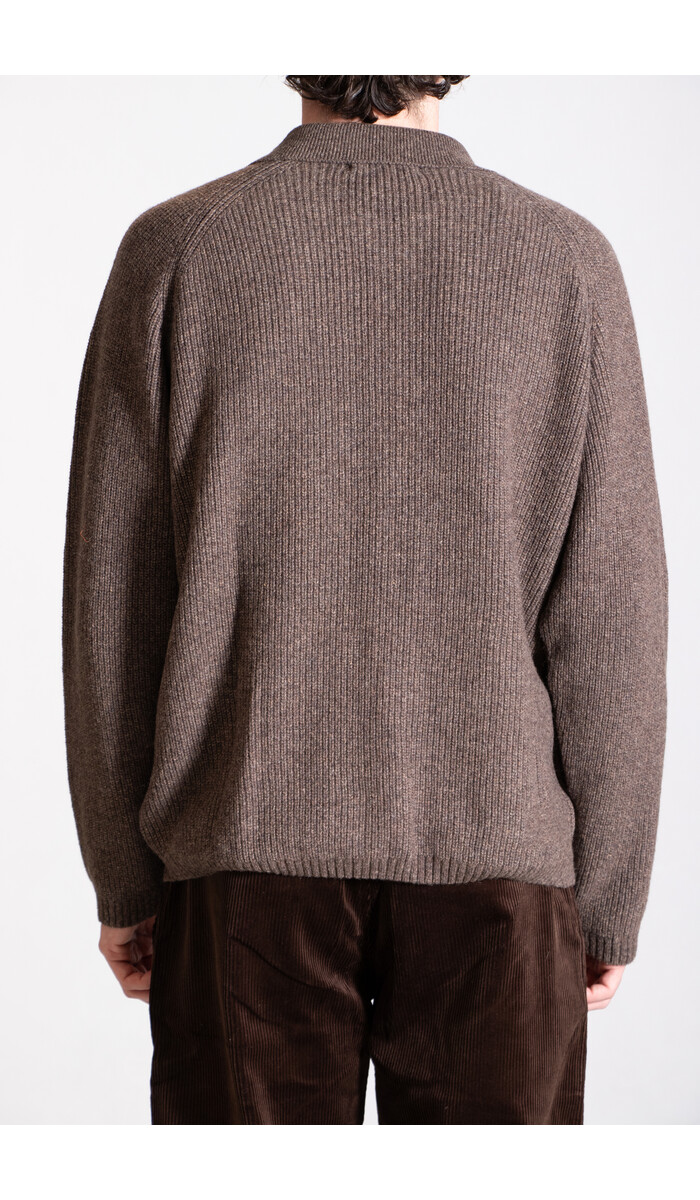 Universal Works Universal Works Vest / Zip Cardigan / Bruin