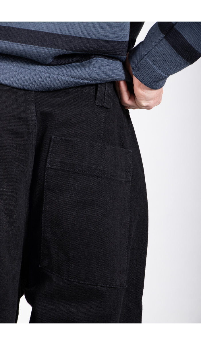 Parages Parages Hose / Dad Denim / Schwarz