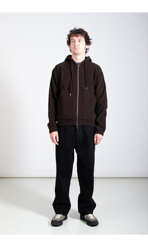 Parages Parages Vest / Bloom Wool Hooded / Choco