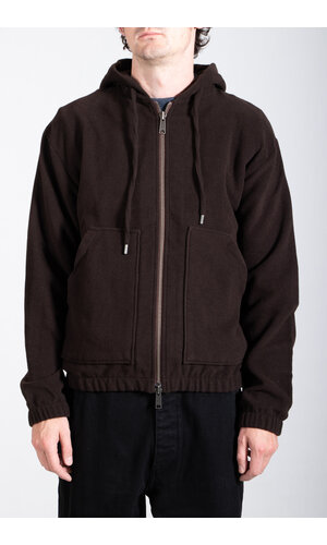 Parages Parages Vest / Bloom Wool Hooded / Choco