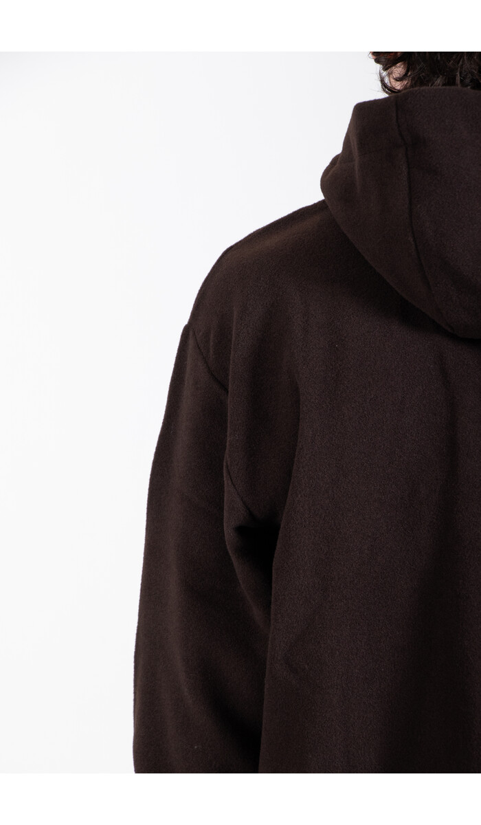 Parages Parages Vest / Bloom Wool Hooded / Choco