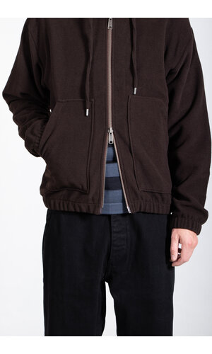 Parages Parages Vest / Bloom Wool Hooded / Choco