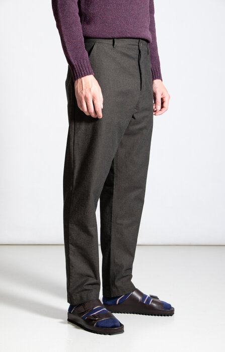 Universal Works Universal Works Broek / Military Chino / Lucca Olijf