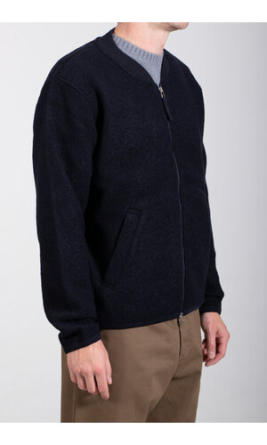 Universal Works Universal Works Vest / Zip Bomber / Navy
