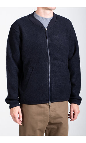 Universal Works Universal Works Vest / Zip Bomber / Navy