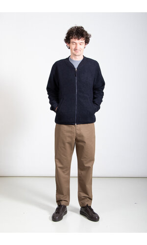 Universal Works Universal Works Vest / Zip Bomber / Navy