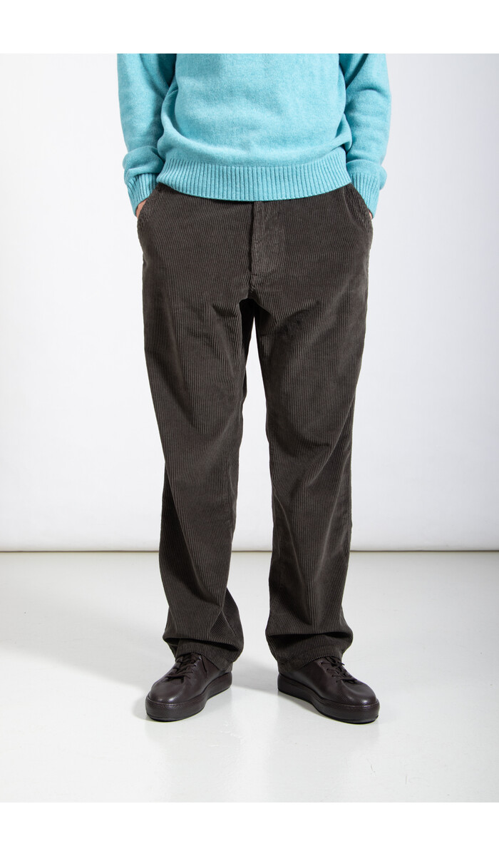 Parages Parages Trousers / Dock Cord Pants / Green Grey