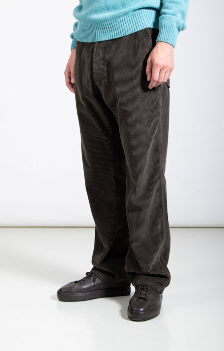 Parages Parages Hose / Dock Cord Pants / Grün Grau