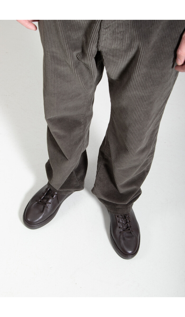Parages Parages Trousers / Dock Cord Pants / Green Grey