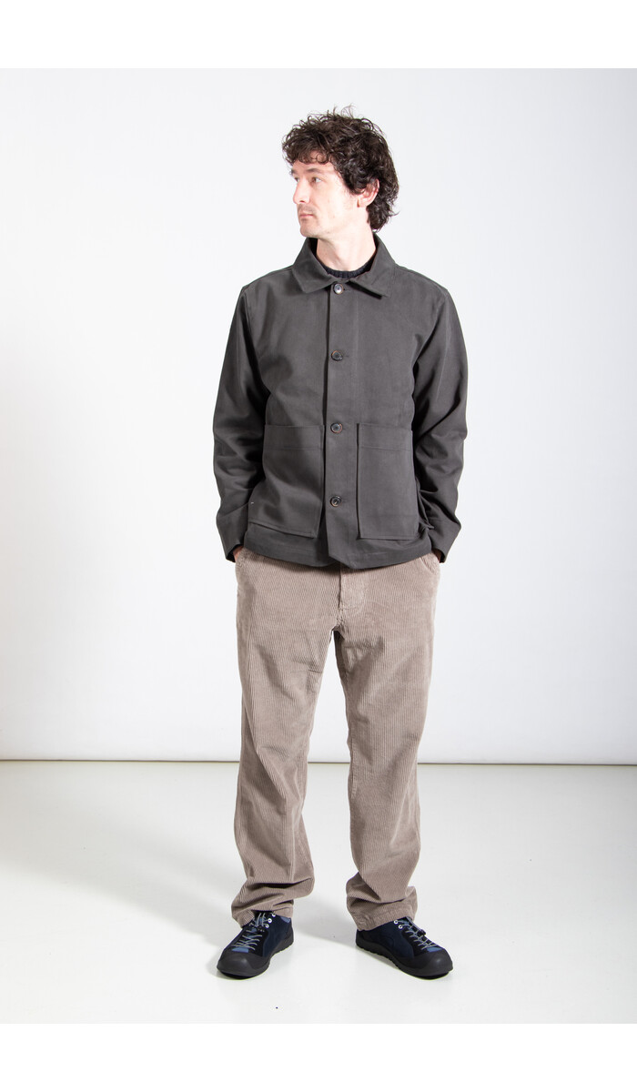 Parages Parages Jacket / Dubliner Twill / Green Grey