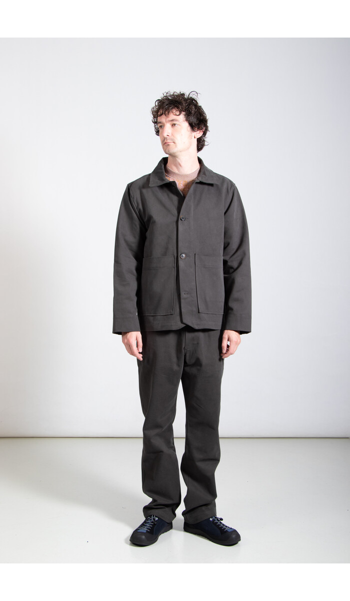 Parages Parages Jacket / Dubliner Twill / Green Grey