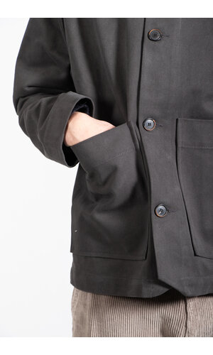 Parages Parages Jacket / Dubliner Twill / Green Grey