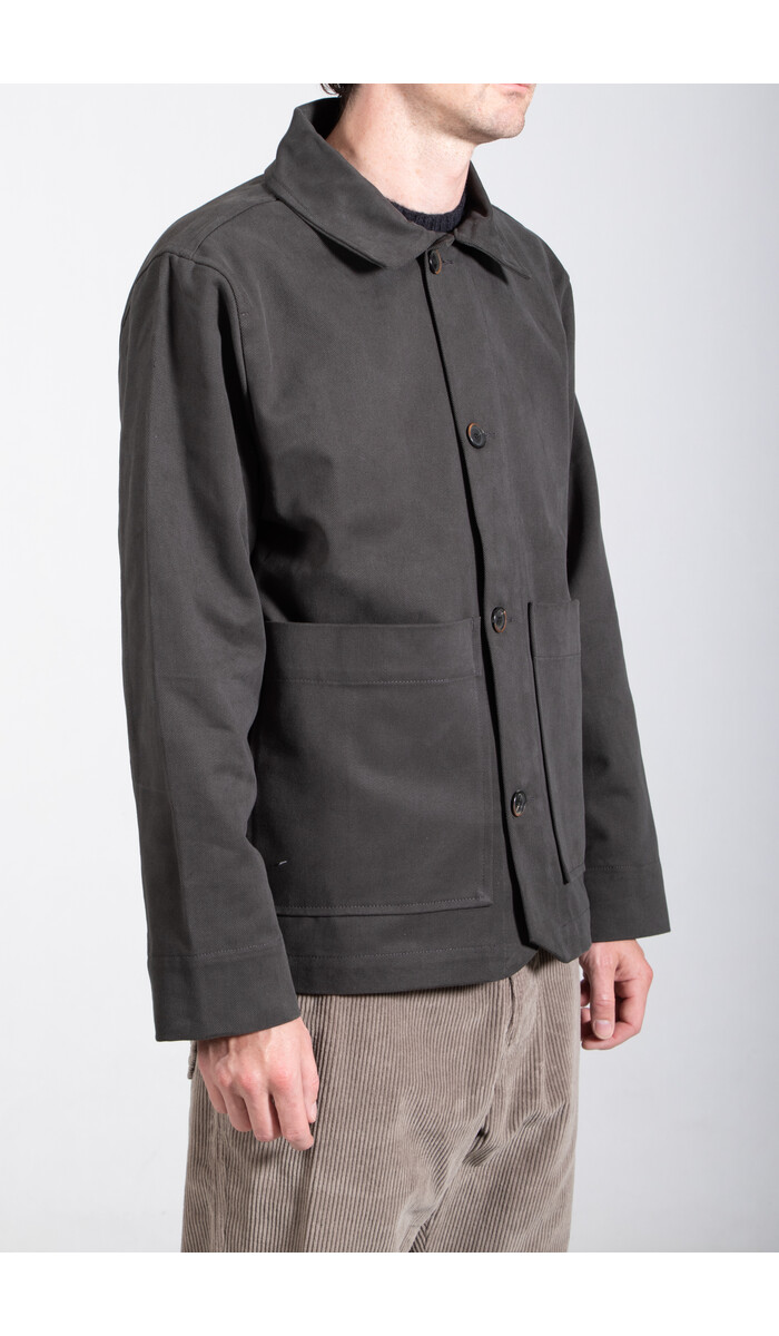 Parages Parages Jacket / Dubliner Twill / Green Grey