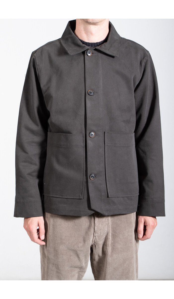 Parages Parages Jacket / Dubliner Twill / Green Grey