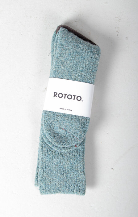 RoToTo RoToTo Socke / Merino Boucle / Türkis