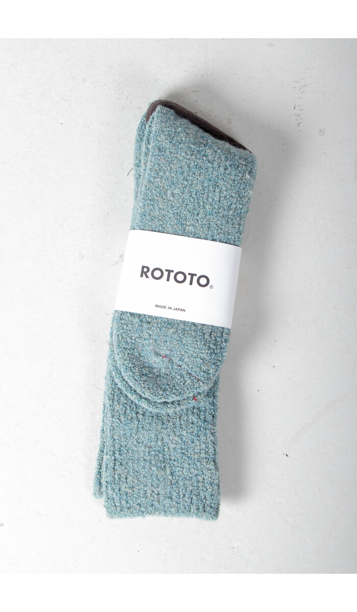 RoToTo RoToTo Socke / Merino Boucle / Türkis