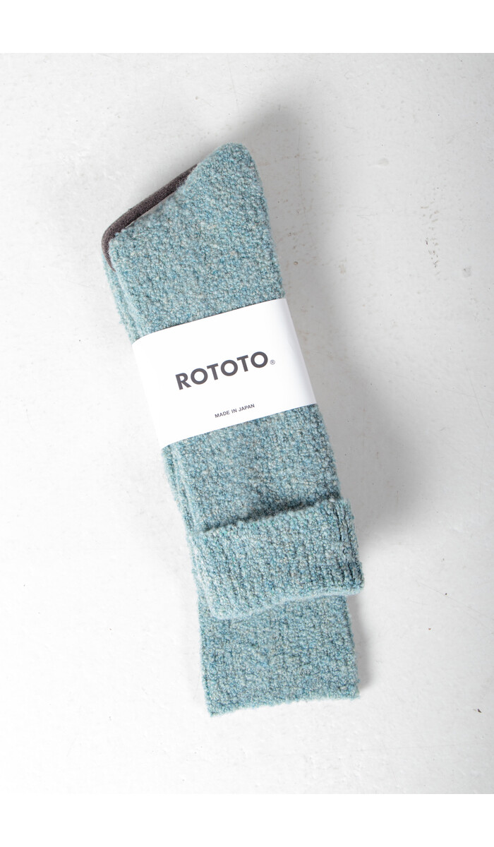 RoToTo RoToTo Socke / Merino Boucle / Türkis