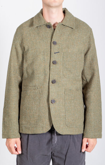 Universal Works Universal Works Jas / Bakers C Jacket / Groen