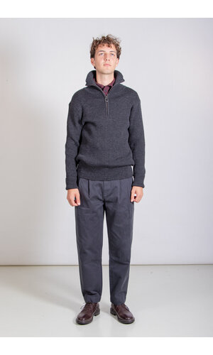 Parages Parages Pullover / Trucker Rib / Kohle