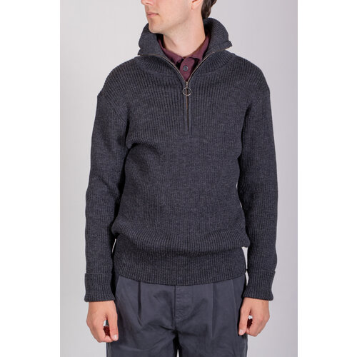 Parages Parages Pullover / Trucker Rib / Kohle Parages Parages Pullover / Trucker Rib / Kohle