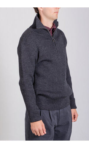 Parages Parages Pullover / Trucker Rib / Kohle