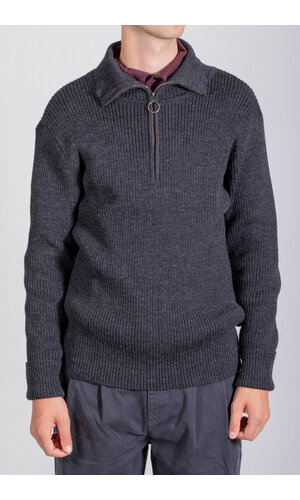 Parages Parages Pullover / Trucker Rib / Kohle