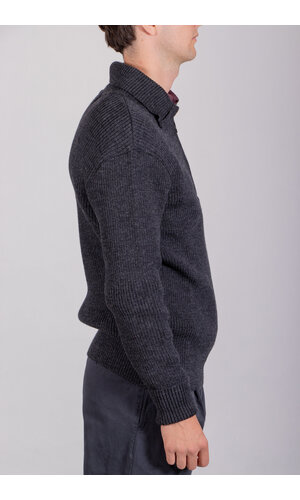 Parages Parages Pullover / Trucker Rib / Kohle