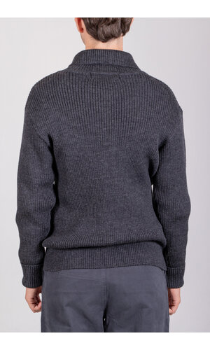 Parages Parages Pullover / Trucker Rib / Kohle