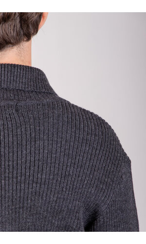 Parages Parages Pullover / Trucker Rib / Kohle