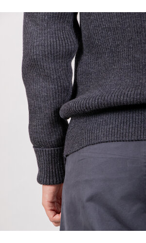 Parages Parages Pullover / Trucker Rib / Kohle