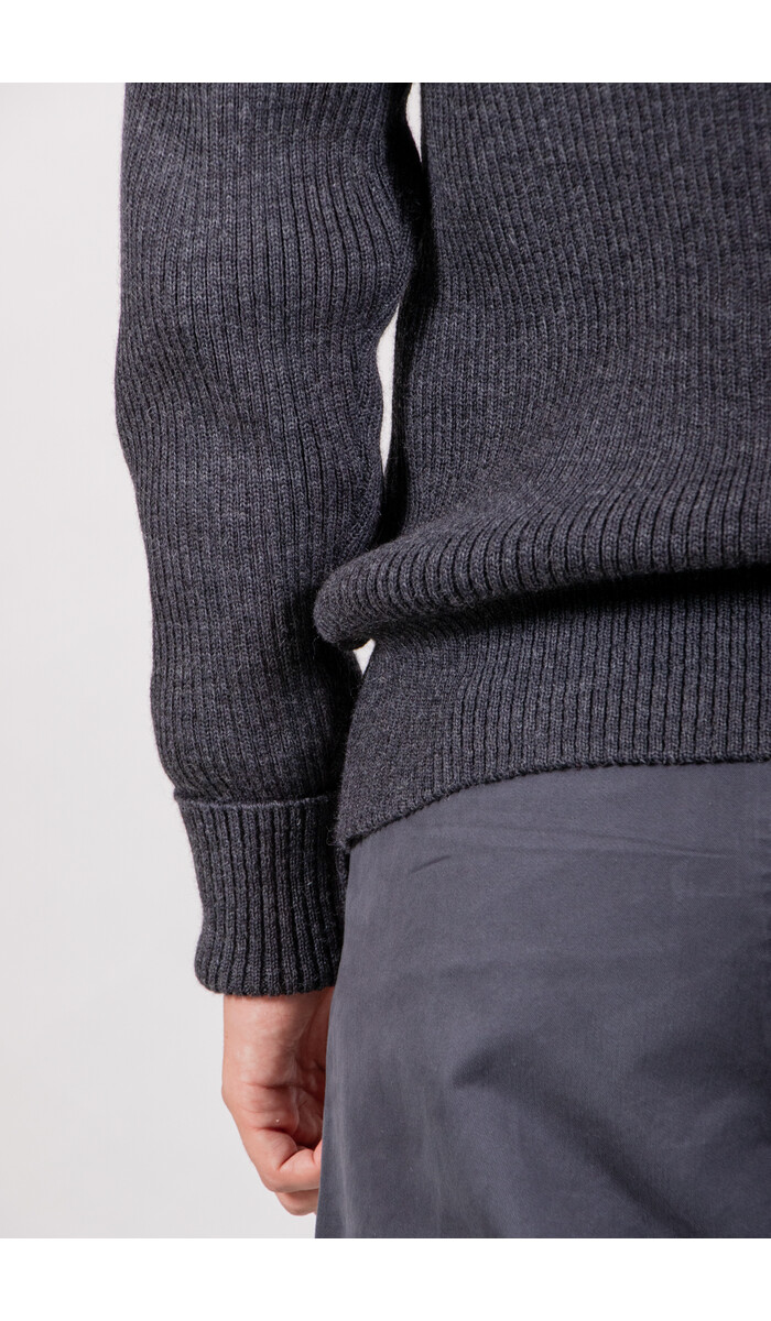 Parages Parages Pullover / Trucker Rib / Kohle