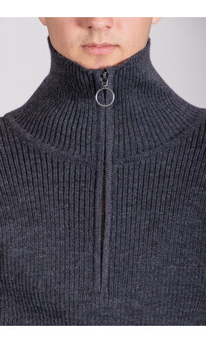 Parages Parages Pullover / Trucker Rib / Kohle