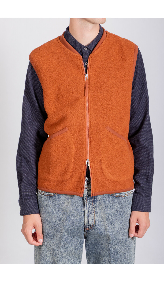 Universal Works Universal Works Vest / Zip Gilet / Rost