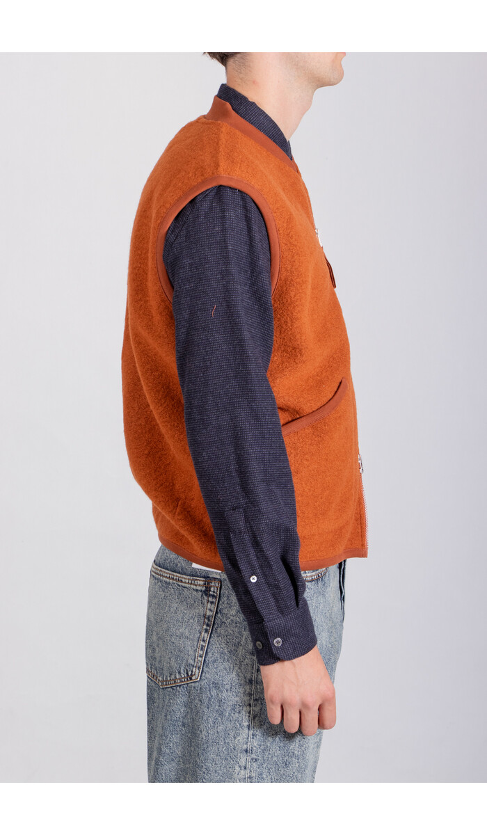 Universal Works Universal Works Vest / Zip Gilet / Rost