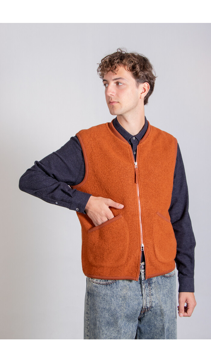 Universal Works Universal Works Vest / Zip Gilet / Rost